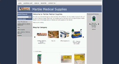Desktop Screenshot of marblemedical.com
