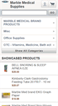 Mobile Screenshot of marblemedical.com